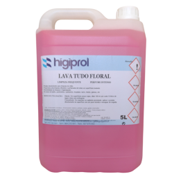 Lava tudo com fragancia floral em formato profissional - 5 litros