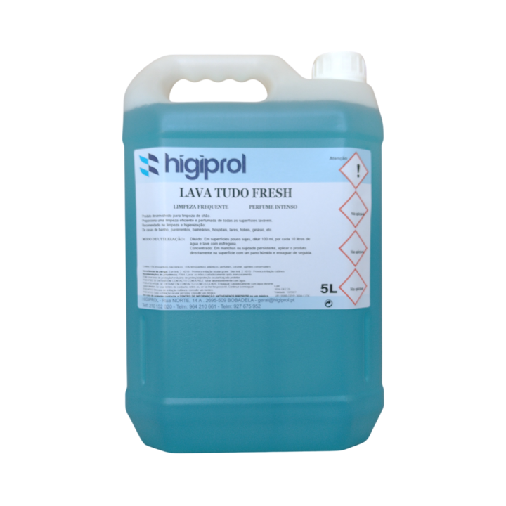 Lava tudo com fragancia fresh em formato profissional - 5 litros