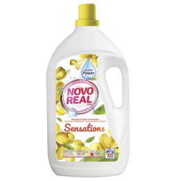 DETERGENTE MÁQUINA DE ROUPA NOVO REAL SENSATION